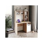 Ildır Çalışma Masası Flora Beyaz Tamamı Mdf