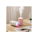 İle H2O 300ml Renkli Işıklı Ultrasonik Buhar Makinesi Mini Hava Nemlendirici Ev Araba İçin