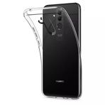 ile uyumlu Şeffaf Clear Silikon Yüksek Kalite Darbeye Dayanıklı Şık Telefon Kılıfı (Huawei Mate 20 Lite)