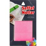 İleri Grup Şeffaf Pembe Post-It Ebat 75X75 mm 50 Yaprak - Yapışkanlı Not Kağıdı - Bloknot