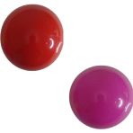 İleri Toys 2'li Küçük Plastik Futbol Topu - Kırmızı - Mor