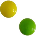 İleri Toys 2'li Küçük Plastik Futbol Topu - Sarı - Yeşil