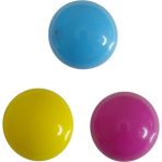 İleri Toys 3'lü Küçük Plastik Futbol Topu - Mavi - Sarı - Mor