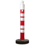 İleri Trafik 110x1200 mm Reflektifli Dubalı Uyarı Dikmesi