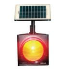İleri Trafik 200 mm Power Ledli Güneş Enerjili Flaşör, Solar Çakar Lamba