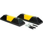 İleri Trafik 2'li Oto Park Stoperi PPC 55x15x10 cm Set