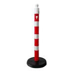 İleri Trafik 80x1100 mm Reflektifli Dubalı Uyarı Dikmesi