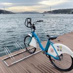 İleri Trafik Bisiklet Park Yeri Dörtlü Galvaniz Eko, Park Demiri 40x140 Cm