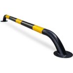 İleri Trafik Oto Park Araç Stoperi, Otopark Demiri Siyah 200x16cm 60mm