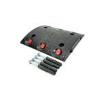 İleri Trafik Oval Hız Kesici 33x30x4 cm Eko Yol Kasisi