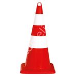 İleri Trafik Ultra Kedi Gözlü Mavi Ağırlıklı 60 cm Trafik Dubası