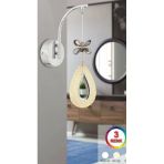 Ilgaz Aydınlatma Damla Kristal Taşlı Şık Led Aplik (Elektrik İle Çalışmaktadır)