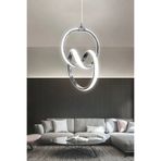 ILGAZ İMZA LEDLİ SARKIT 3 RENKLİ AVİZE HOL KORİDOR ANTRE MİNİİMZA