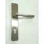 Ilgaz saten inox aynalı çelik kapı kolu