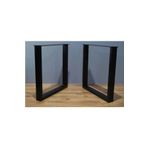 İlgi Trafik Kare Metal Masa Ayağı Kütük Bahçe Mobilya Ayakları 50x75 Cm kare masa ayağı 50x75 cm