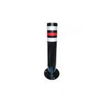 İlgi Trafik SB-015-GRI Kaldırım Bariyeri Demir Duba Sabit Park Dubası Metal Park Bariyeri 45 Cm Gri