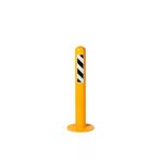 İlgi Trafik SB-040-SARI Sabit Otopark Direği Metal Delinatör Dubası Demir Sabit Park Bariyeri 60 Cm Sarı