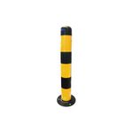 İlgi Trafik SB-056-3MM Sabit Bariyer Kaldırım Demir Duba Sabit Park Dubası Delinatör Bariyeri 50 Cm 3Mm