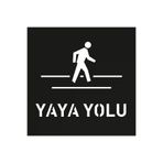 İlgi Trafik YA-1-50CM Yaya Yolu Şablonu Otopark Boyama Şablonu Yaya Yolu Sembolü İşareti 50X50 Cm