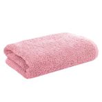 ILGIN HOME Basic Desensiz Spor Havlusu El Havlusu Yüz Havlusu Baş Havlusu (pudra pembe)