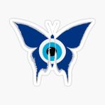 İlginç Nazar Boncuğu Sticker Duvar Araba Yapıştırma Md5