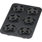 Ilham Veren Küçük Ekmek Pişirme Kalıbı Delikli 28 x 19 Cm, 6 Küçük Ekmek Için Pişirme K