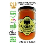 İLİKHANE Doğal Kolajen Deposu Jöle Kıvamında 480 ml Ilikli Kemik Suyu X 2 Adet