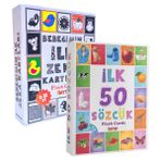 İlk 50 Sözcük + Bebeğimin İlk Zeka Kartları