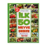İlk 50 Sözcük Meyve Sebze Eğitici Eşleştirme ve Bilgi Kartları Diytoy