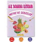Ilk Boyama Kitabım Meyve ve Sebzeler 16 Sayfa 80 gr
