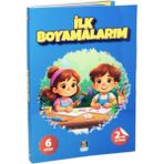 Ilk Boyamalarım Renkli ve Çıkartmalarla Beraber (6 Kitap Set) 2+Yaş