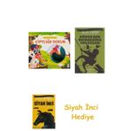 İlk Dokun Hisset Kitabım - Çiftliğe Dokun + Dünyanın Merkezine Yolculuk + Siyah İnci Hediye