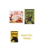 İlk Dokun Hisset Kitabım - Çöle Dokun + Dünyanın Merkezine Yolculuk + Siyah İnci Hediye