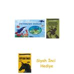 İlk Dokun Hisset Kitabım - Okyanusa Dokun + Dünyanın Merkezine Yolculuk + Siyah İnci Hediye