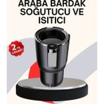 İlk El Grup Araba Bardaklığı Isıtma Soğutma Ayarlı Çakmak Girişli Akıllı Model - Renkli - 0 - 249 ml