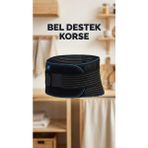 İlk El Grup Ayarlanabilir Nefes Alabilir Ortopedik Unisex Bel Destek Korsesi - Standart - 1