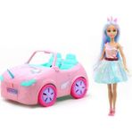 İlk El Grup Dreameez Unicorn Prenses ve Arabası - Renkli