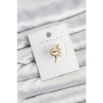 İlk El Grup Gold Renk Pirinç Diken Model Kıkırdak Earcuff Küpe
