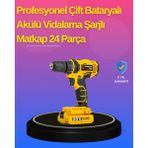 İlk El Grup Hafif ve Ergonomik 12V Kablosuz Matkap | Hızlı Şarj ve Uzun Pil Ömrü
