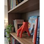İlk El Grup ieg™ 3D Modern Kırmızı El Obje 17x16 cm Ev ve Ofis Dekorasyonu