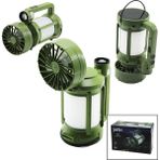 İlk El Grup Ieg™ 3in1=fan - 2-Fener Solar - USB Şarj Vantilatör - Kamp Lamba FENER:10W+5WFAN=90 Derece Oyn - Ahşap