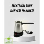 İlk El Grup Ieg® 800W Paslanmaz Elektrikli Cezve Gizli Rezistans ve Ergonomik Kulp - Renkli