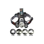 İlk El Grup Ieg™ Boruit T6 Kafa Feneri 5000 Lumens 3xcree Xm-T6+2r5 Lamba LED Kamp Lambası - 1 - Çok Renkli