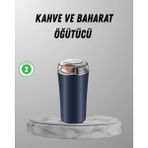 İlk El Grup Ieg™ Elektrikli Kahve ve Baharat Öğütücü – Güçlü Motor, Paslanmaz Çelik Gövde, Kolay T - Renkli