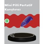 İlk El Grup Ieg™ Frappe ve Cappuccino Maker – Taşınabilir Pilli Köpürtücü Mikser - Renkli