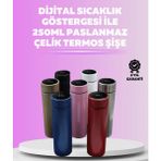İlk El Grup Ieg™ LED Sıcaklık Ölçerli 250 ml Yalıtımlı Termos Şişe - Renkli - 0 - 249 ml