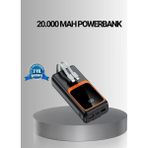 İlk El Grup Ieg™ Powerbank 20000 Mah Yüksek Kapasiteli ve 22.5W Hızlı Şarj Destekli - Renkli