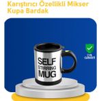 İlk El Grup Ieg™ Pratik ve Dayanıklı Termos Kupa | Tek Tuşla Otomatik Karıştırma