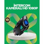 İlk El Grup Ieg™ Q28 Bluetooth Kask Kulaklık 1080P Kamera – Su Geçirmez Motosiklet Interkom - Renkli