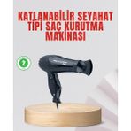 İlk El Grup Ieg™ Seyahat Tipi Saç Kurutma Makinesi Katlanabilir Hafif Yapı